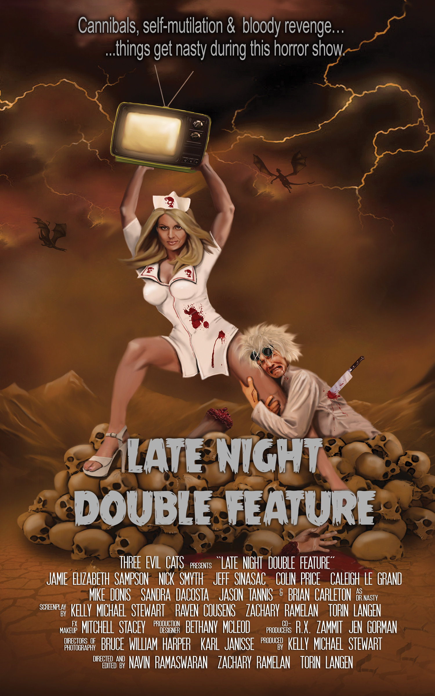 Nonton film Late Night Double Feature layarkaca21 indoxx1 ganool online streaming terbaru